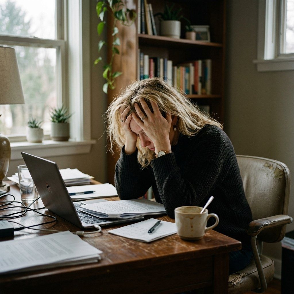 Exhausted, frustrated — chronic inflammation at work